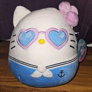 NWT Squishmallows Hello Kitty Sailor 10” Sanrio 🌊 ⛵️